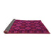 Sideview of Southwestern Pink Country Rug, tr3345pnk