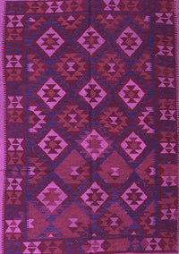 Southwestern Purple Country Rug, tr3345pur