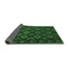 Sideview of Southwestern Emerald Green Country Rug, tr3345emgrn