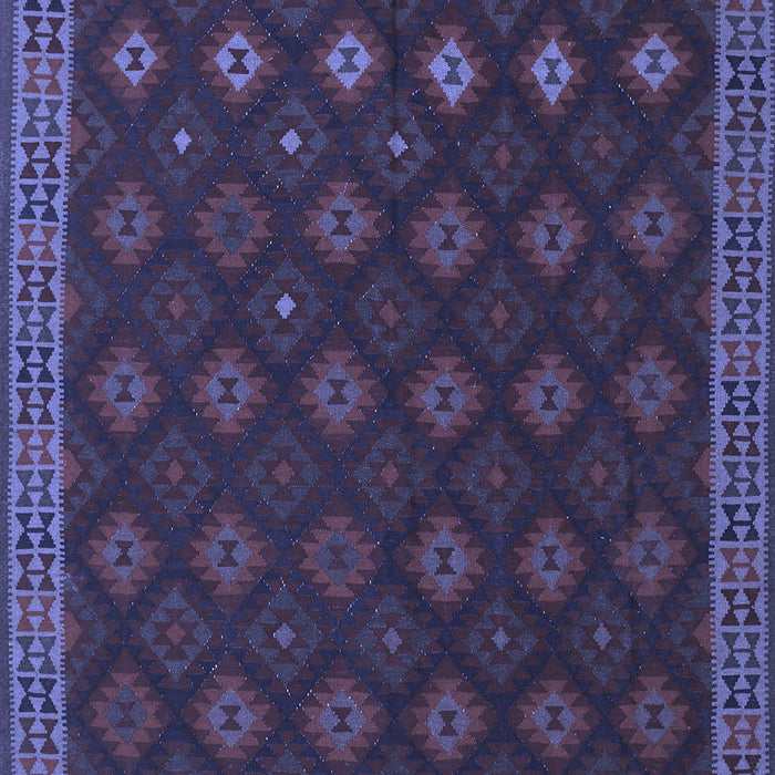 Southwestern Blue Country Rug, tr3346blu
