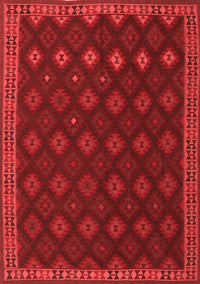 Southwestern Red Country Rug, tr3346red