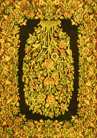 Persian Yellow Traditional Rug, tr3348yw