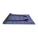 Sideview of Persian Blue Traditional Rug, tr3348blu