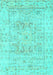 Persian Turquoise Traditional Rug, tr334turq
