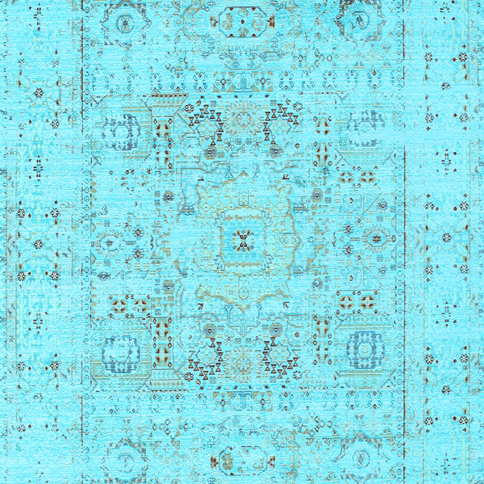 Persian Light Blue Traditional Rug, tr334lblu