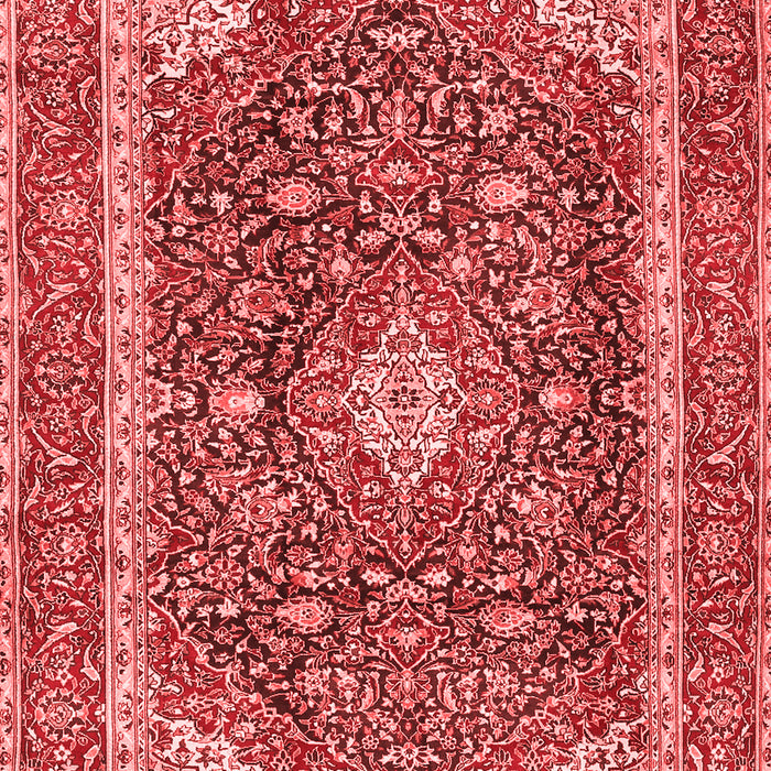 Medallion Red Traditional Area Rugs