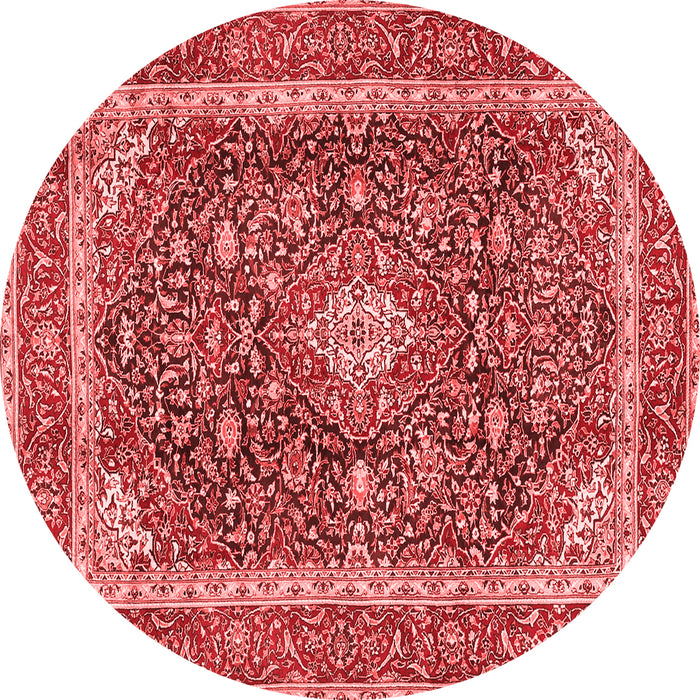 Medallion Red Traditional Rug, tr3350red