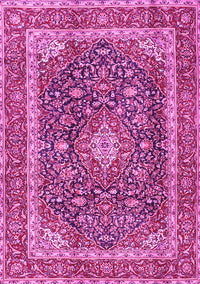 Medallion Pink Traditional Rug, tr3350pnk