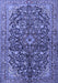 Persian Blue Traditional Rug, tr3351blu