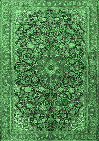 Persian Emerald Green Traditional Rug, tr3351emgrn