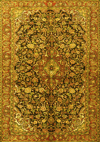 Persian Yellow Traditional Rug, tr3351yw