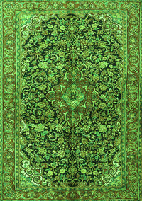 Persian Green Traditional Rug, tr3351grn