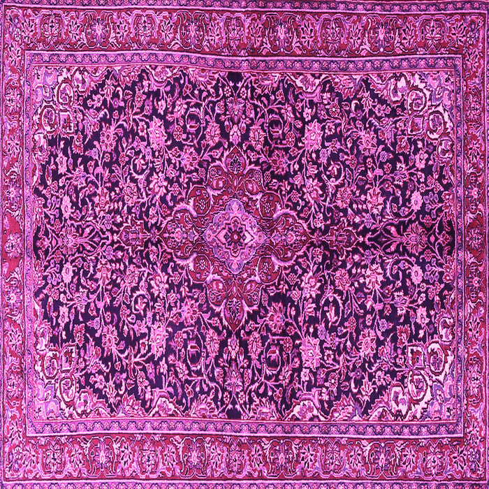 Square Persian Pink Traditional Rug, tr3351pnk