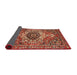 Sideview of Traditional Red Medallion Rug, tr3352