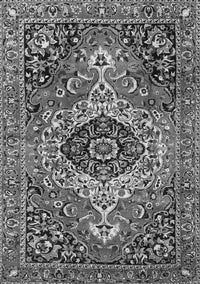 Medallion Gray Traditional Rug, tr3352gry