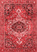 Medallion Red Traditional Area Rugs