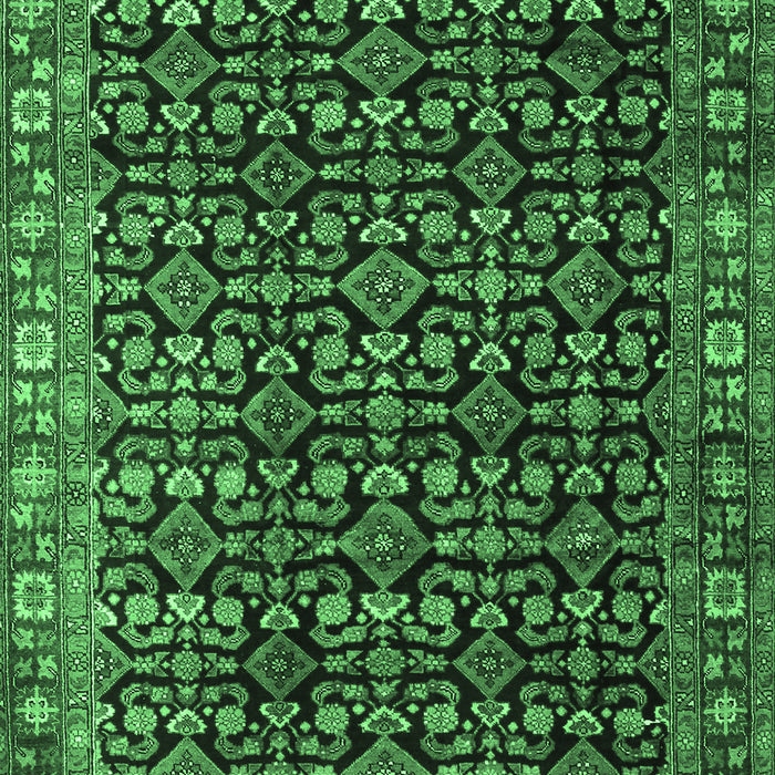 Persian Emerald Green Traditional Rug, tr3354emgrn