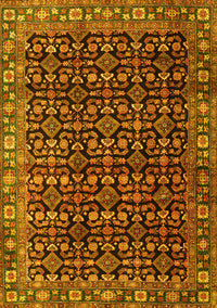 Persian Yellow Traditional Rug, tr3354yw