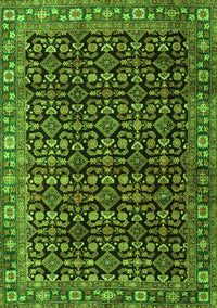 Persian Green Traditional Rug, tr3354grn