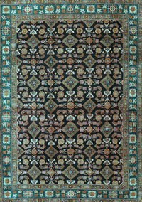 Persian Light Blue Traditional Rug, tr3354lblu