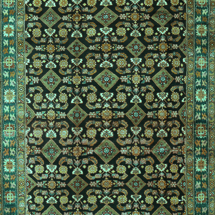 Persian Turquoise Traditional Rug, tr3354turq