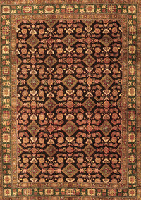 Persian Brown Traditional Rug, tr3354brn