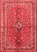 Medallion Red Traditional Area Rugs