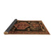 Sideview of Animal Brown Traditional Rug, tr3356brn