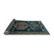 Sideview of Animal Light Blue Traditional Rug, tr3356lblu