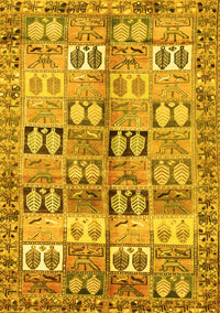 Persian Yellow Traditional Rug, tr3358yw