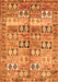 Persian Orange Traditional Rug, tr3358org