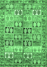 Persian Emerald Green Traditional Rug, tr3358emgrn