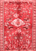 Animal Red Traditional Area Rugs