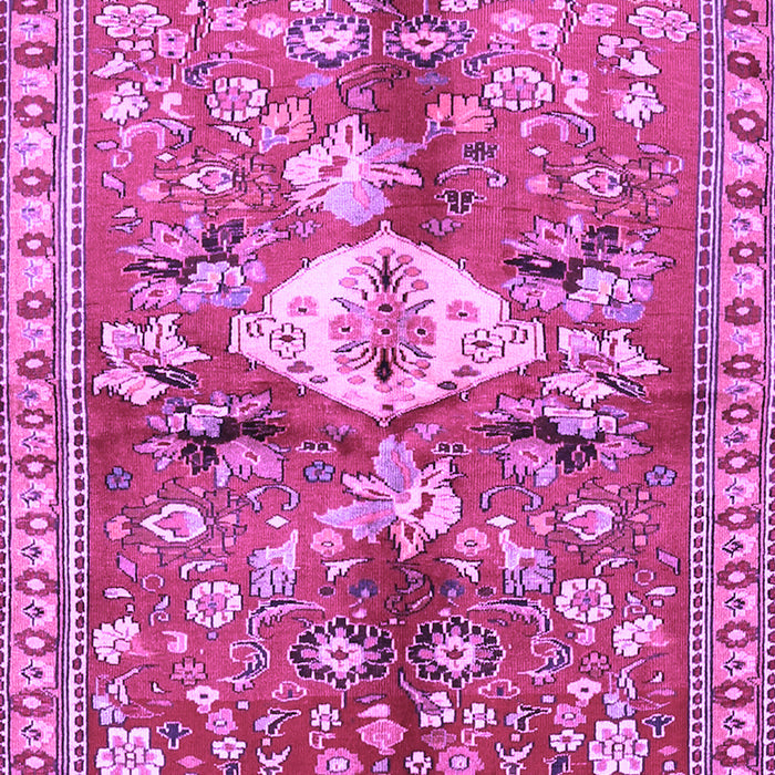 Machine Washable Animal Purple Traditional Area Rugs, wshtr3359pur