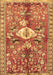 Machine Washable Animal Brown Traditional Rug, wshtr3359brn