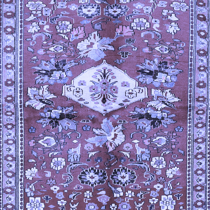 Machine Washable Animal Blue Traditional Rug, wshtr3359blu