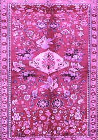 Animal Purple Traditional Rug, tr3359pur