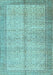 Persian Light Blue Traditional Rug, tr335lblu