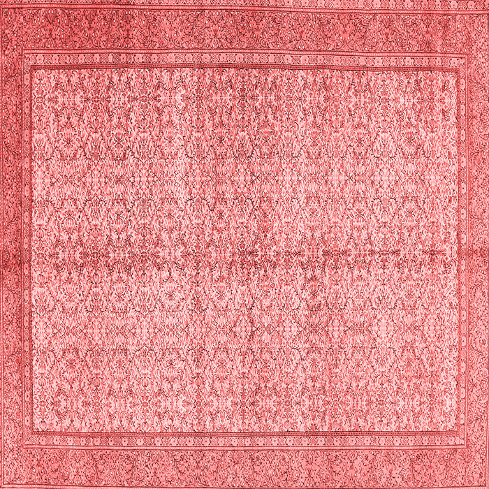 Machine Washable Persian Red Traditional Rug, wshtr335red