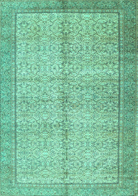 Persian Turquoise Traditional Rug, tr335turq