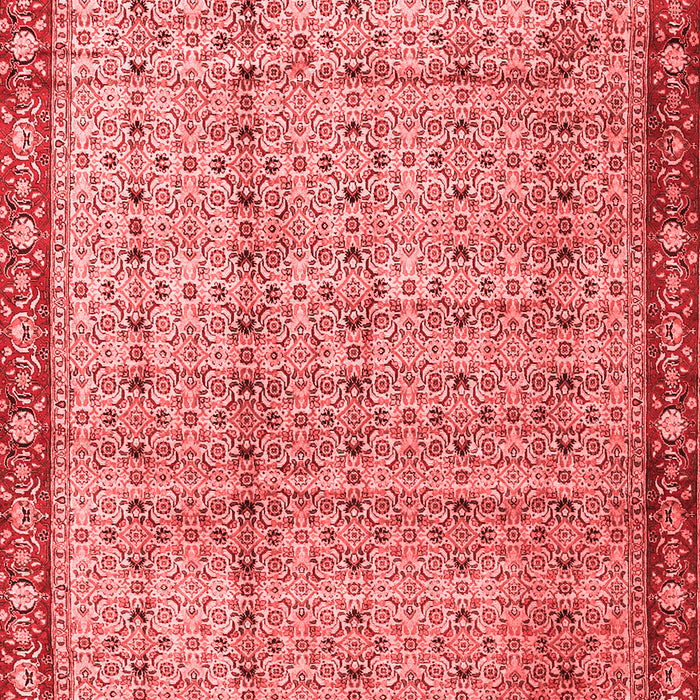 Machine Washable Persian Red Traditional Rug, wshtr3360red