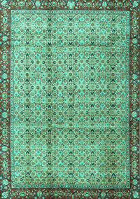Persian Turquoise Traditional Rug, tr3360turq