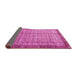 Sideview of Persian Pink Traditional Rug, tr3360pnk