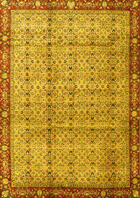 Persian Yellow Traditional Rug, tr3360yw