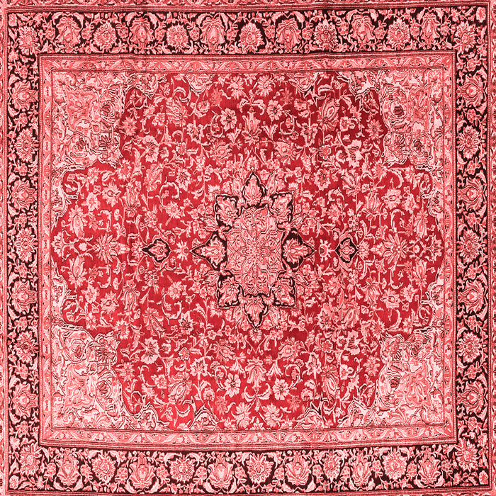 Machine Washable Persian Red Traditional Rug, wshtr3361red