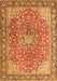 Persian Orange Traditional Rug, tr3361org