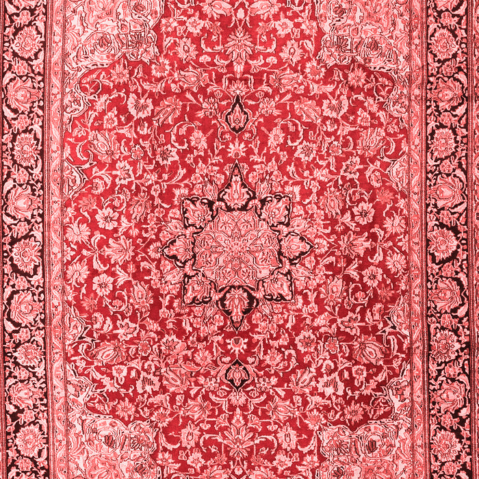 Machine Washable Persian Red Traditional Rug, wshtr3361red
