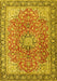Persian Yellow Traditional Rug, tr3361yw