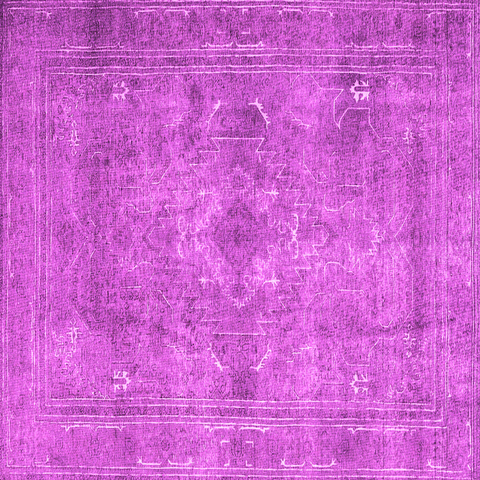 Square Persian Pink Traditional Rug, tr3362pnk