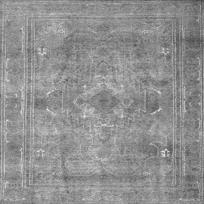 Serging Thickness of Persian Gray Traditional Rug, tr3362gry